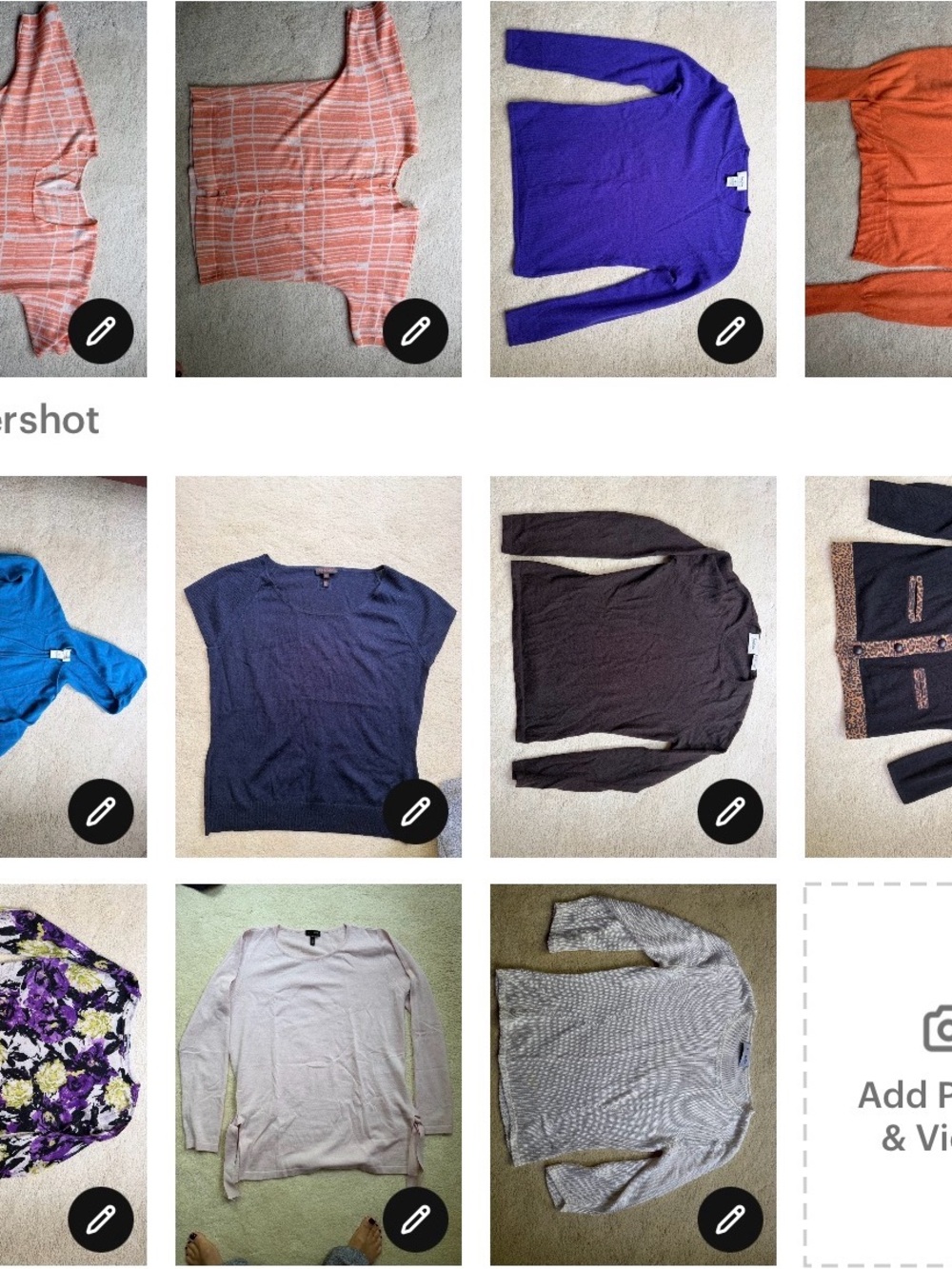 10 cashmere/wool/silk tops